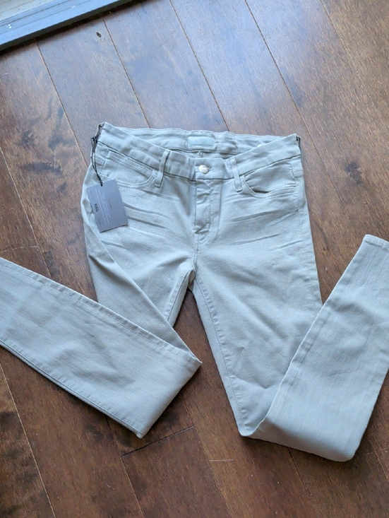 Koral Denim - Koral Light Gray Slim Straight Jeans